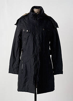 Parka manches longues a capuche noir RWD femme
