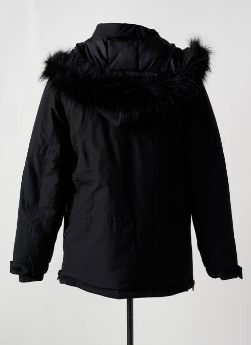 Parka noir NORTH VALLEY pour femme