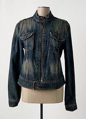 Veste casual poches bleu PEPE JEANS femme
