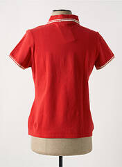 Polo rouge FRED PERRY pour femme seconde vue