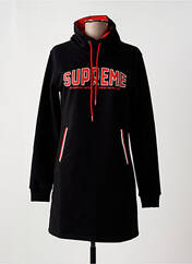 Robe courte noir SUPREME pour femme seconde vue