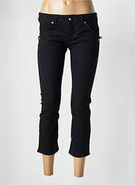 Jeans coupe slim taille basse taille basse noir GUESS femme