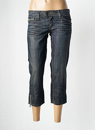 Jeans coupe droite taille basse taille basse bleu KAPORAL femme