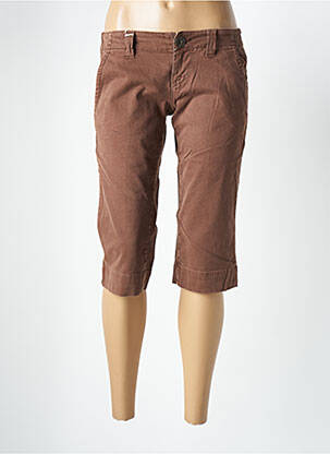Corsaire stretch taille basse marron MISS SIXTY femme