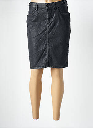 Jupe mi-longue taille normale noir DIESEL femme