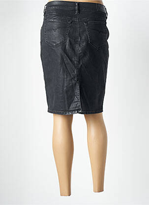 Jupe mi-longue stretch noir DIESEL femme