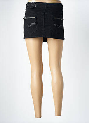 Mini-jupe taille normale noir GUESS femme