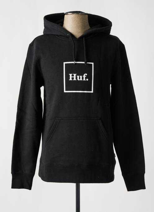 Sweat-shirt à capuche noir HUF pour homme