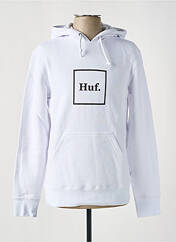 Sweat-shirt à capuche blanc HUF pour homme seconde vue