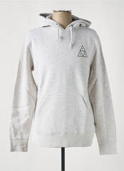 Sweat-shirt à capuche gris HUF pour homme seconde vue