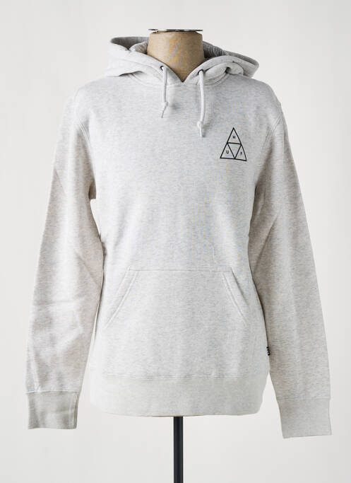 Sweat-shirt à capuche gris HUF pour homme