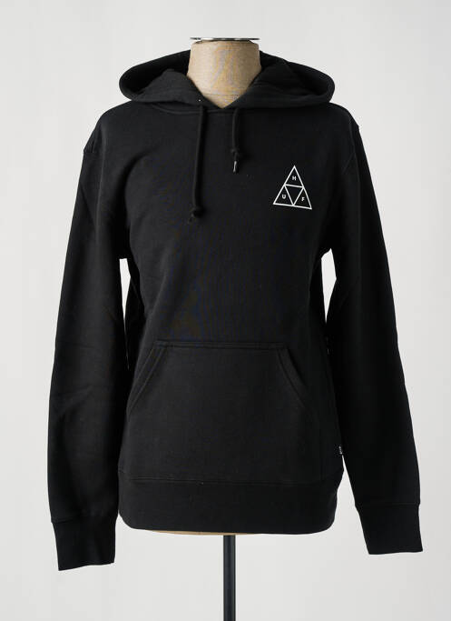 Sweat-shirt à capuche noir HUF pour homme