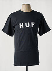 T-shirt noir HUF pour homme seconde vue