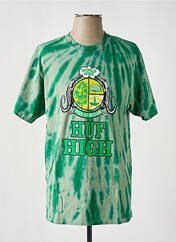 T-shirt vert HUF pour homme seconde vue