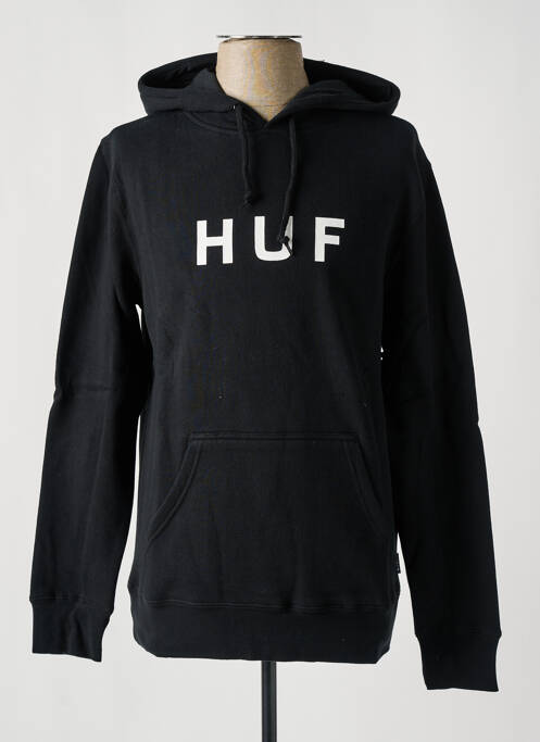 Sweat-shirt à capuche noir HUF pour homme