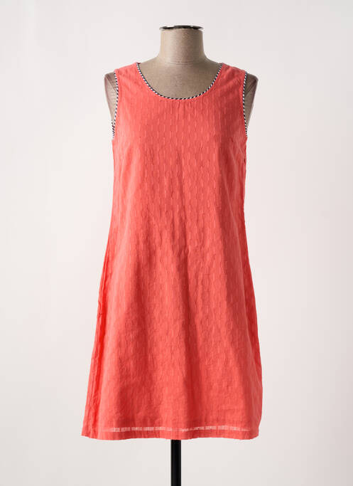 Chemise de nuit orange MASSANA pour femme