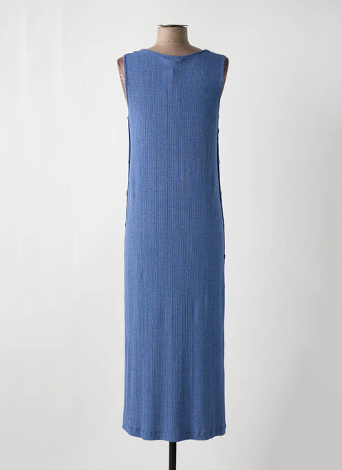 Robe longue bleu MSN pour femme