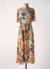 Robe longue orange IMUA pour femme seconde vue