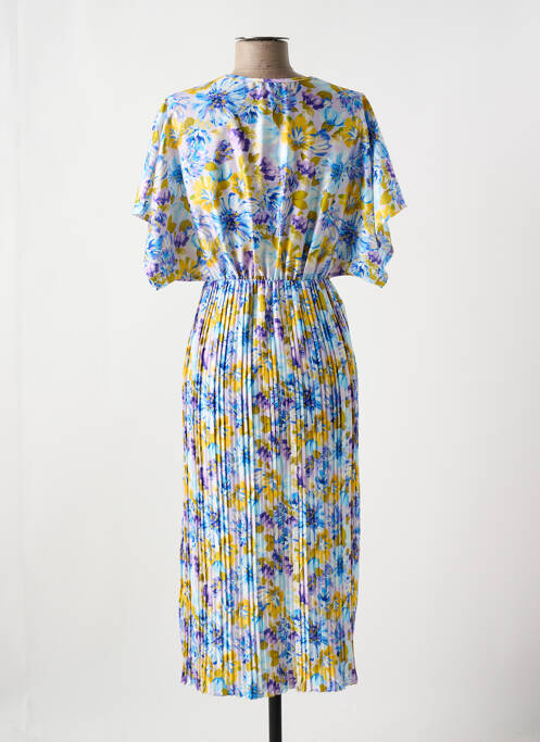 Robe mi-longue jaune IMUA pour femme