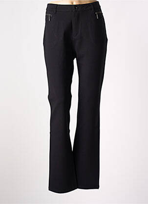 Pantalon droit noir CARLA SIMONI pour femme