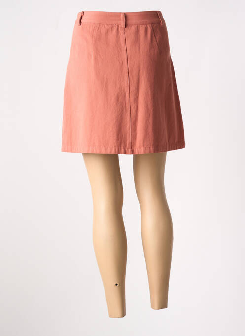 Jupe courte orange IMUA pour femme