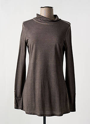 Top manches longues gris FRED SABATIER femme
