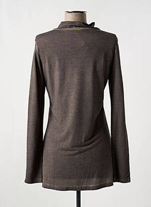 Top manches longues gris FRED SABATIER femme