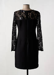 Robe courte noir BLEU D'AZUR pour femme seconde vue