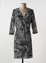 Robe mi-longue noir GREGORY PAT pour femme seconde vue