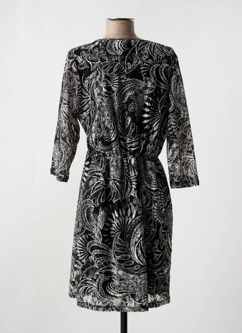 Robe mi-longue noir GREGORY PAT pour femme