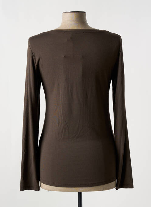 Top marron LA FEE MARABOUTEE pour femme