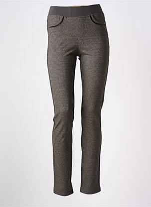 Jegging stretch taille normale gris BARILOCHE femme