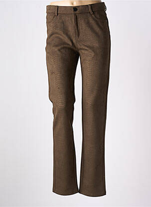 Pantalon slim stretch taille normale vert BARILOCHE femme