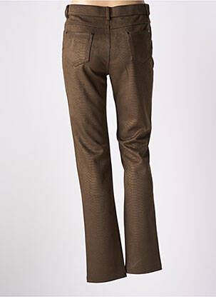 Pantalon slim stretch taille normale vert BARILOCHE femme
