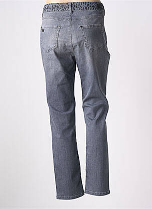 Jeans coupe slim stretch taille normale gris FRED SABATIER femme