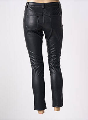 Pantalon slim taille haute taille haute noir FRED SABATIER femme