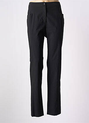Pantalon slim taille haute taille haute noir TELMAIL femme