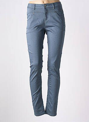 Jeans skinny push-up taille haute bleu JENSEN femme