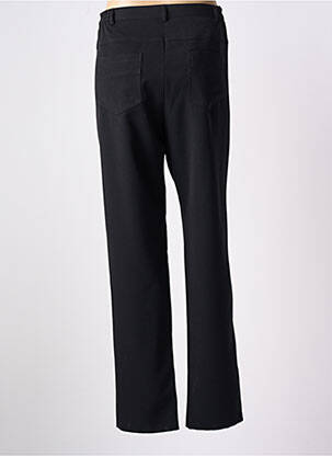 Pantalon slim taille haute taille haute noir TELMAIL femme
