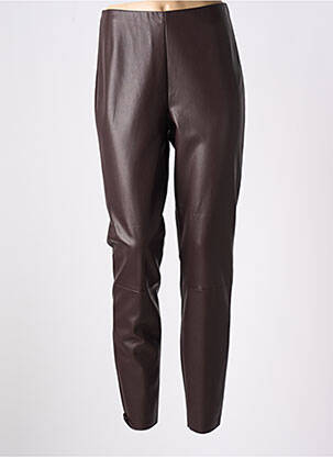 Legging taille haute taille haute marron OUI femme