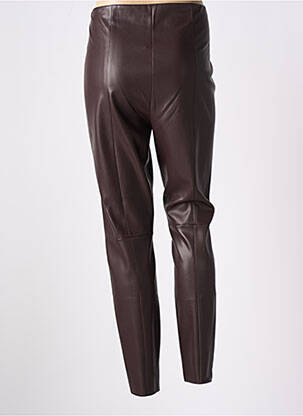 Legging taille haute taille haute marron OUI femme