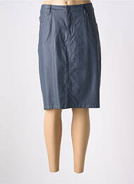 Jupe mi-longue coupe droite gris TELMAIL femme