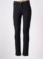 Jeans coupe slim noir FRED SABATIER pour femme seconde vue