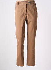 Pantalon chino marron ZERRES pour femme seconde vue