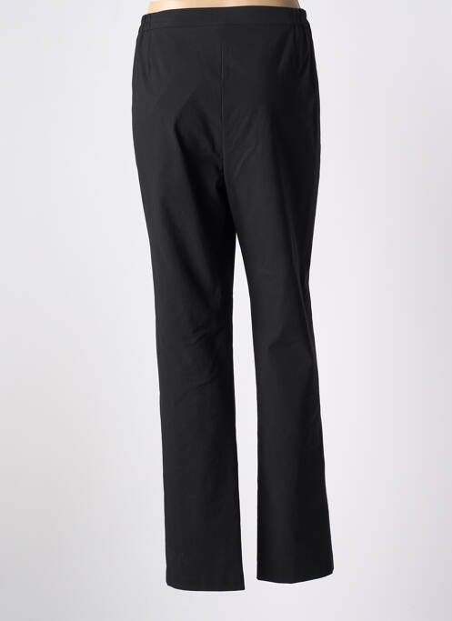 Pantalon slim taille élastique taille haute noir TELMAIL femme
