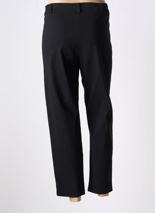 Pantalon 7/8 stretch taille normale noir FRANCK ANNA femme