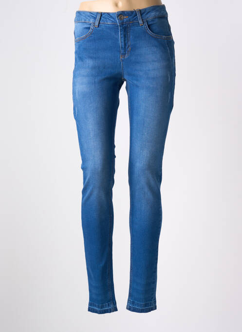 Jeans coupe slim bleu JENSEN pour femme