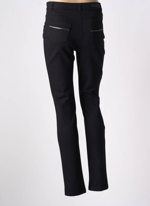 Jeans coupe slim noir FRED SABATIER pour femme