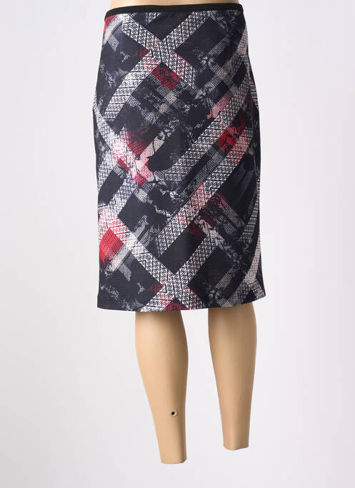 Jupe mi-longue noir TELMAIL pour femme