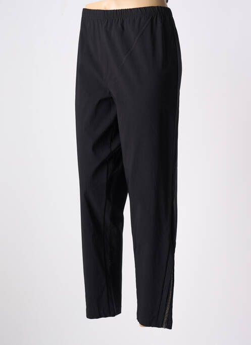 Pantalon droit noir FRANCK ANNA pour femme